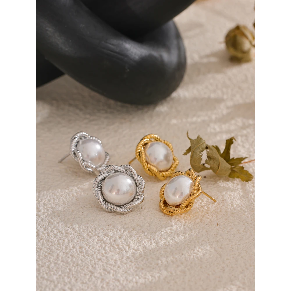 Yhpup Earrings Stainless Steel