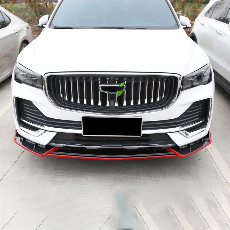 

Apply to Geely Xingyue L Monjaro modified three-section front shovel collision prevention front bumper protection accessories