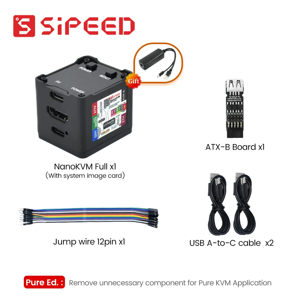 Sipeed NanoKVM PiKVM ミニ リモート コントロール オペレーション