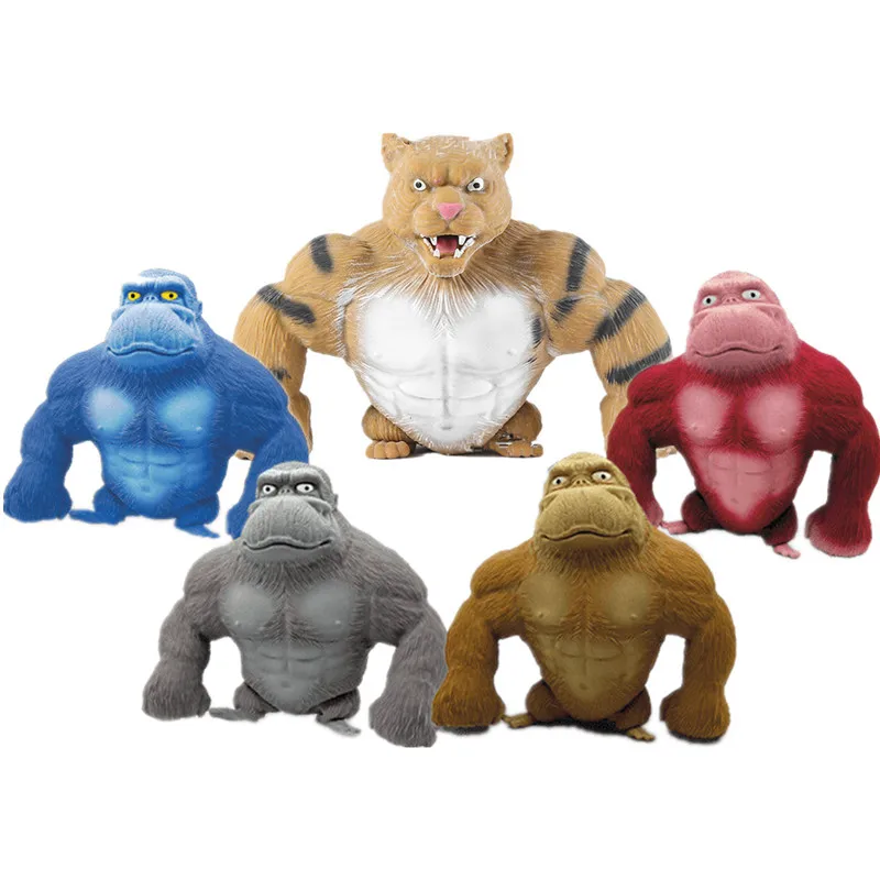 12cm Great Orangutan Squeeze Vent Doll Toy Stress Relief Squeezing Animals Toys Children High Elastic Decompression Gorilla Gift 2 12cm Great Orangutan Squeeze Vent Doll Toy Stress Relief Squeezing Animals Toys Children High Elastic Decompression Gorilla Gift 2