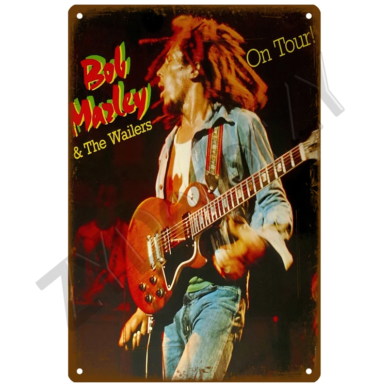 Retro Rock Zinn Zeichen Poster Vintage Wand Poster Metall Zeichen Dekorative Wand Platte Küche Plaque Metall Vintage Decor Zubehör – Detail 8