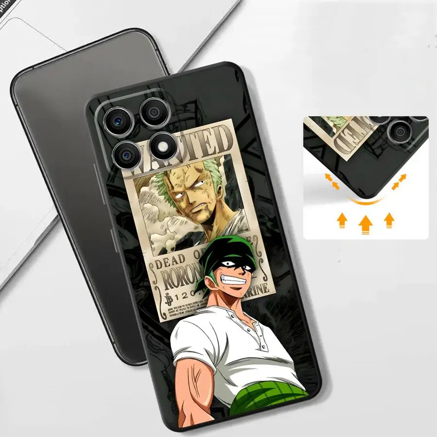 One Piece ZORO Black Soft Phone Cover Case