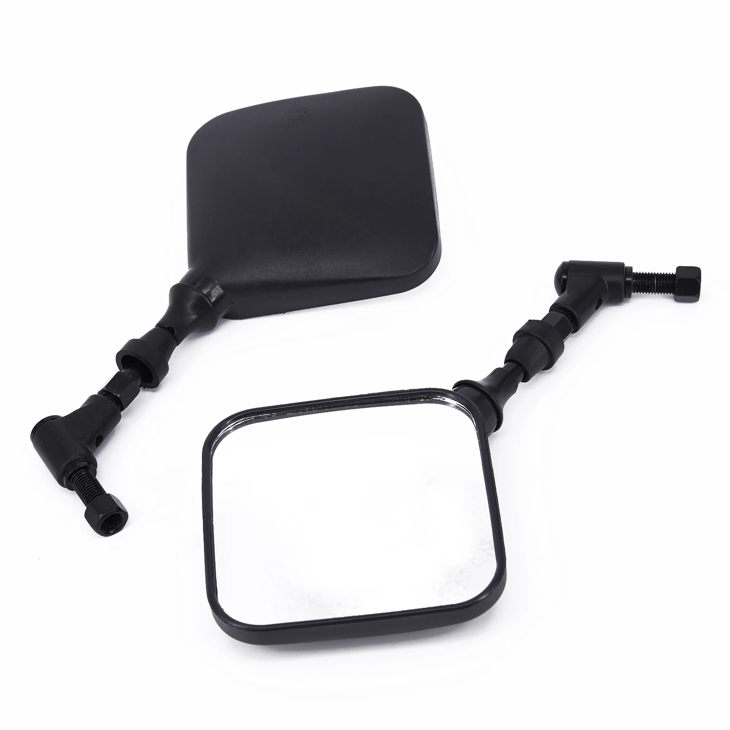

Pair of High Quality Black Motorcycle Rear View Mirrors Suitable for Suzuki DR 200 250 DR350 DRZ 400 650 DR650