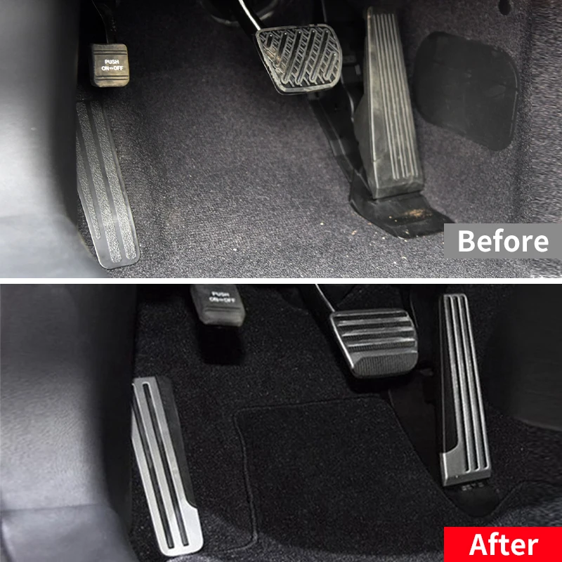 For Infiniti G25 G35 G37 Q50 Q60 EX25 QX50 QX70 EX FX M25 Q60S Accelerator Gas Brake Pedal Footrest Case Pads Trim Accessories car accessories car pedals pedal cover