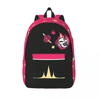 Helluva Boss Octavia Backpack Elementary High College School Student Bookbag Men Women Canvas Daypack Gift 1