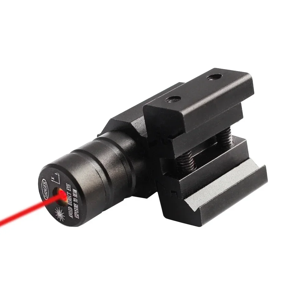 Laser Sight Mini Red Dot 635-655nm Adjustable 11mm/20mm Rail Mount Hunting Rifle Scope Pistol Gun Sight