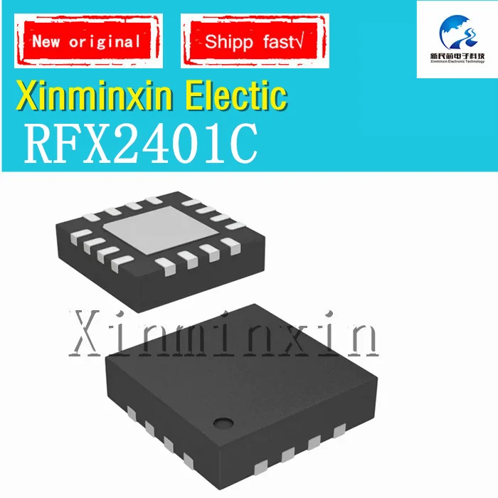 

10PCS/lot RFX2401 RFX2401C X2401C QFN-16 IC chip New Original