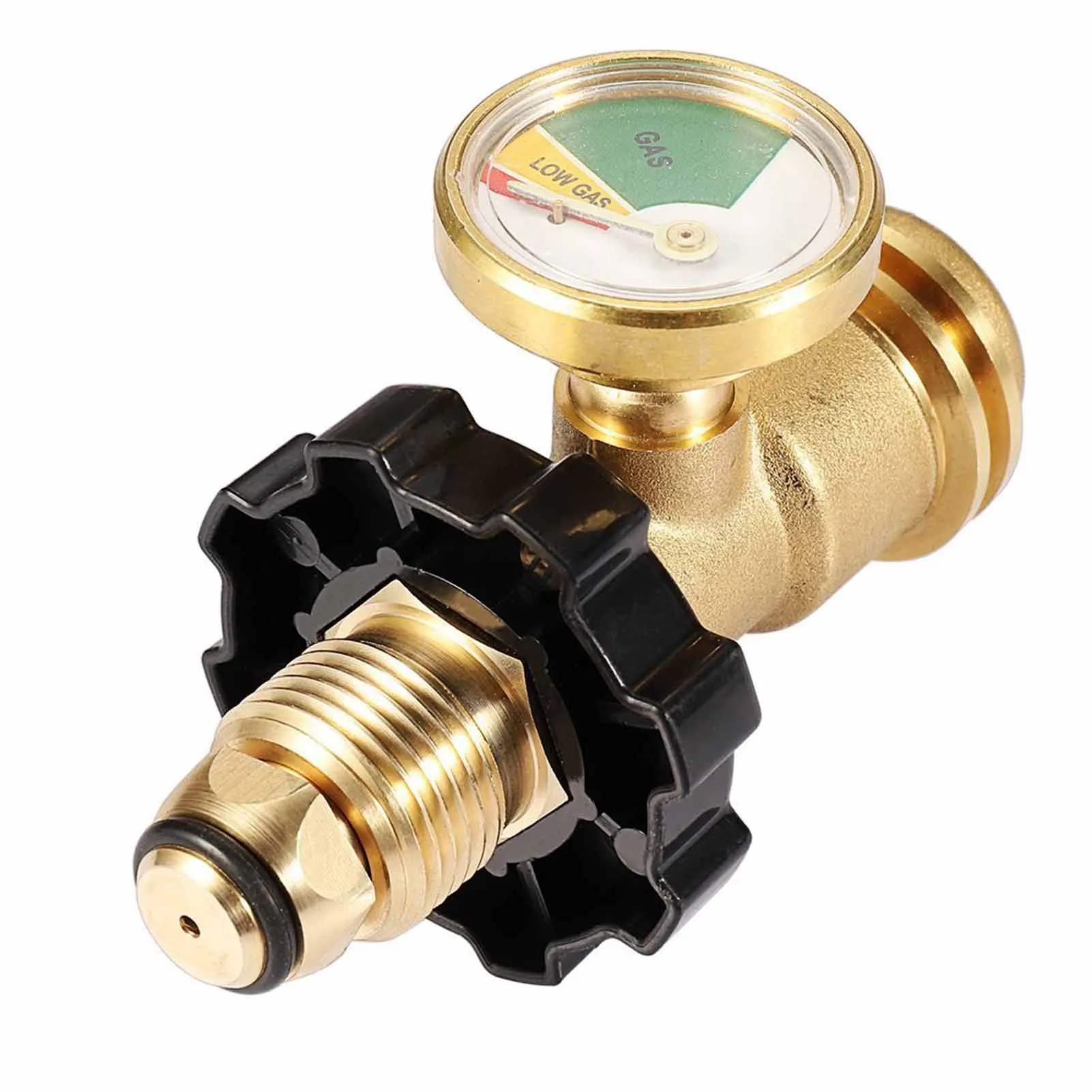 Propane Tank Gauge Adapter Level Indicator Universal Brass Fittings ...