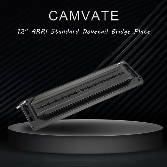 Arri 互換 Dovetail Plate 12” カメラプレート（EXT Breakout EB-1 