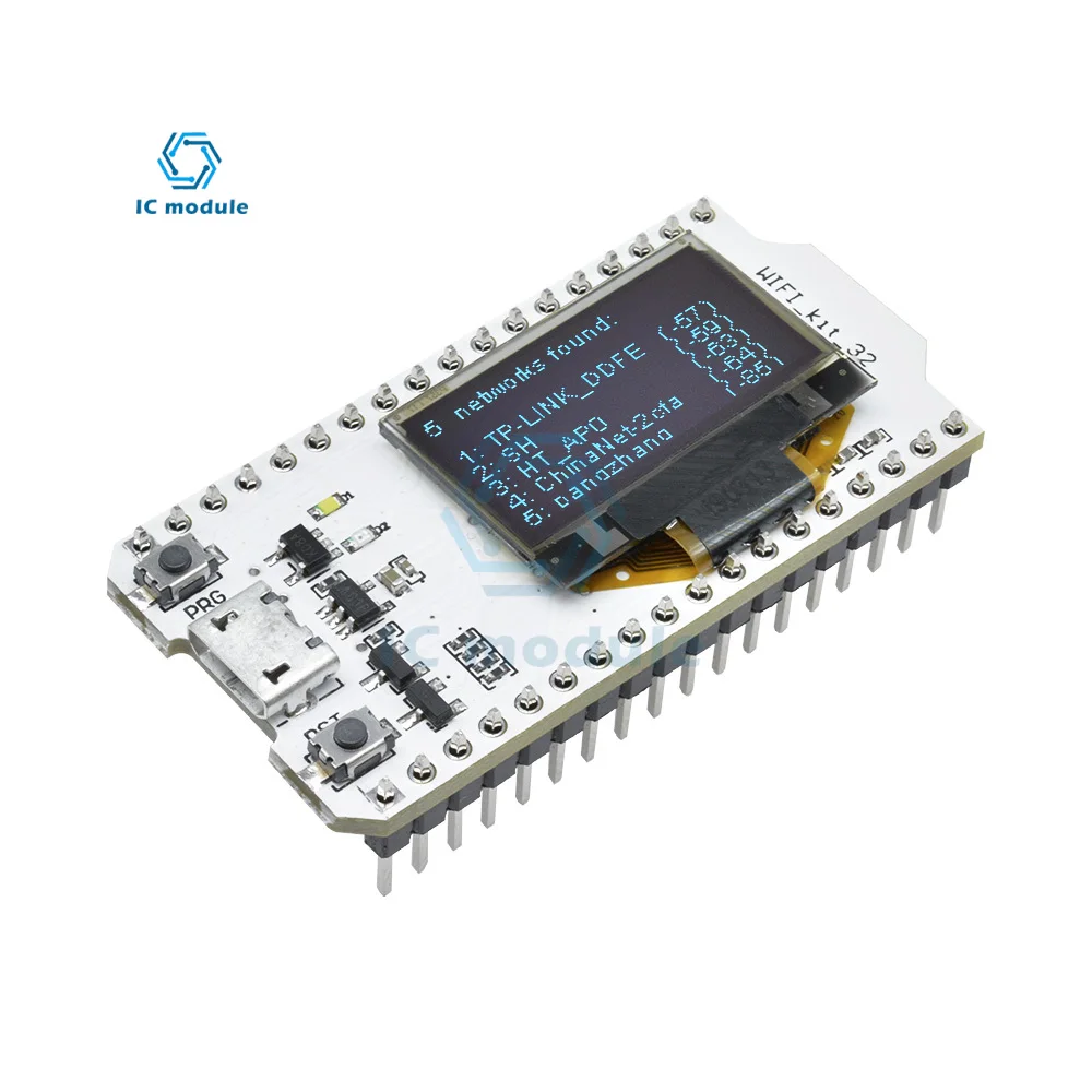 HiLetgo ESP32 OLED WiFi Kit V3 Type-C ESP-32 0.96 Inch Blue OLED Display  WiFi+Bluetooth CP2012 Internet Development Board for Arduino ESP8266 NodeMCU