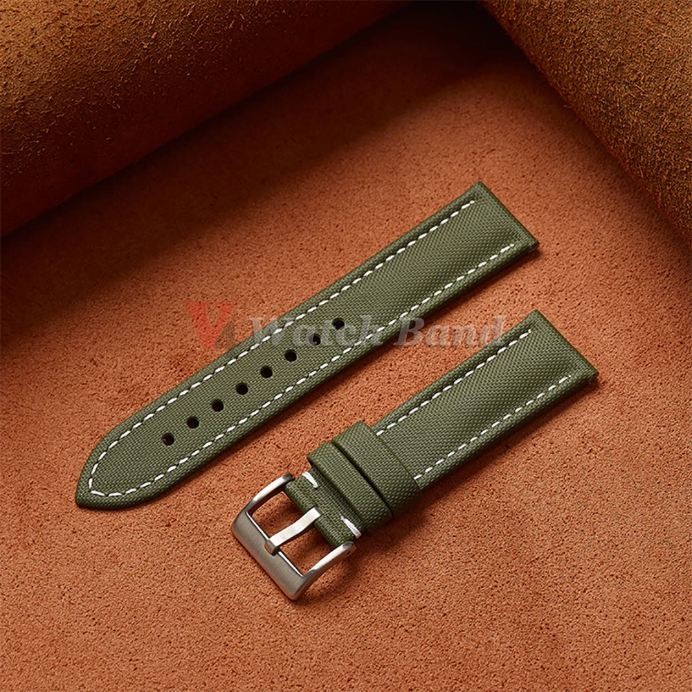 Premium Sailcloth Waterproof Nylon Quick Release Watch Band Bracelet