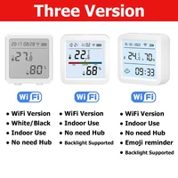 Newest Smart WIFI Temperature Humidity Sensor Hygrometer Thermometer Smart Life APP control Moniter Support Alexa Assistant - Image 2