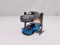 1/18 1/24 1/43 1/64 Twin Post Plastic Static Lift Model Scene Props 2