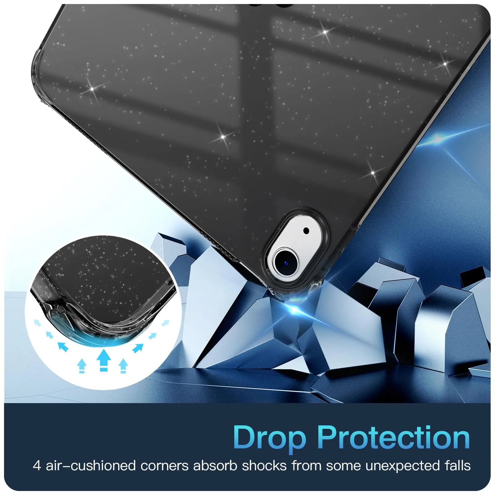 Shimmering Glitter TPU Soft Silicone Case