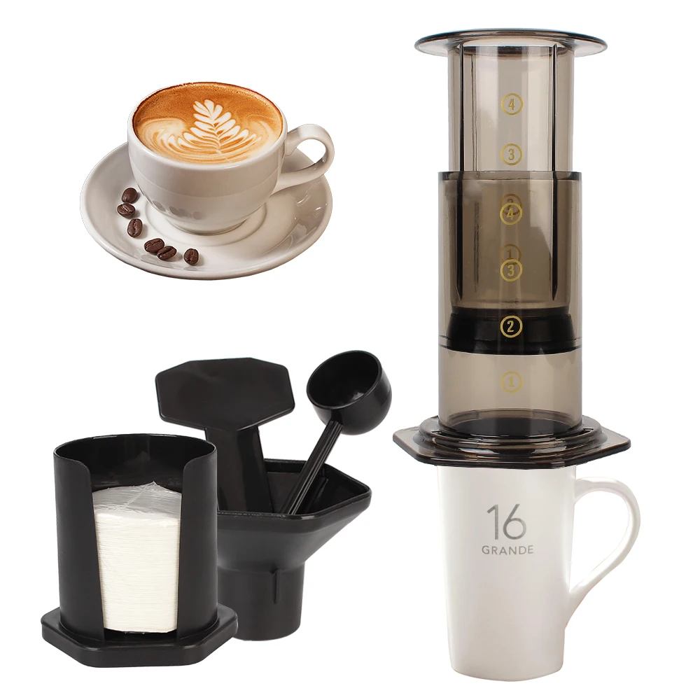 

Портативная кофеварка для кафе, новый фильтр, стекло Es Press o, инструменты для бариста, кофейник для кафе, французский пресс