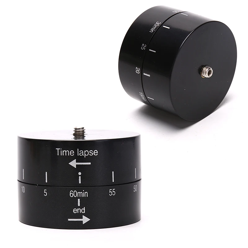 Time Lapse Stabilizer Aluminum Panning 360 Degrees Rotating 60 Min Yuntai for GoPro DSLR ILDC small camera Phone