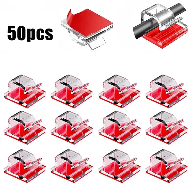 USB Charging Cable Organizer Clips Wire Winder Holder