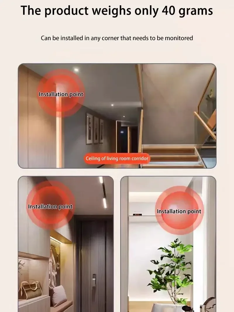 VIVO Mini Camera HD 1080P WiFi IP AP Remote Monitoring Lightweight Portable Camcorder Smart Home Surveillance Security Camera 6