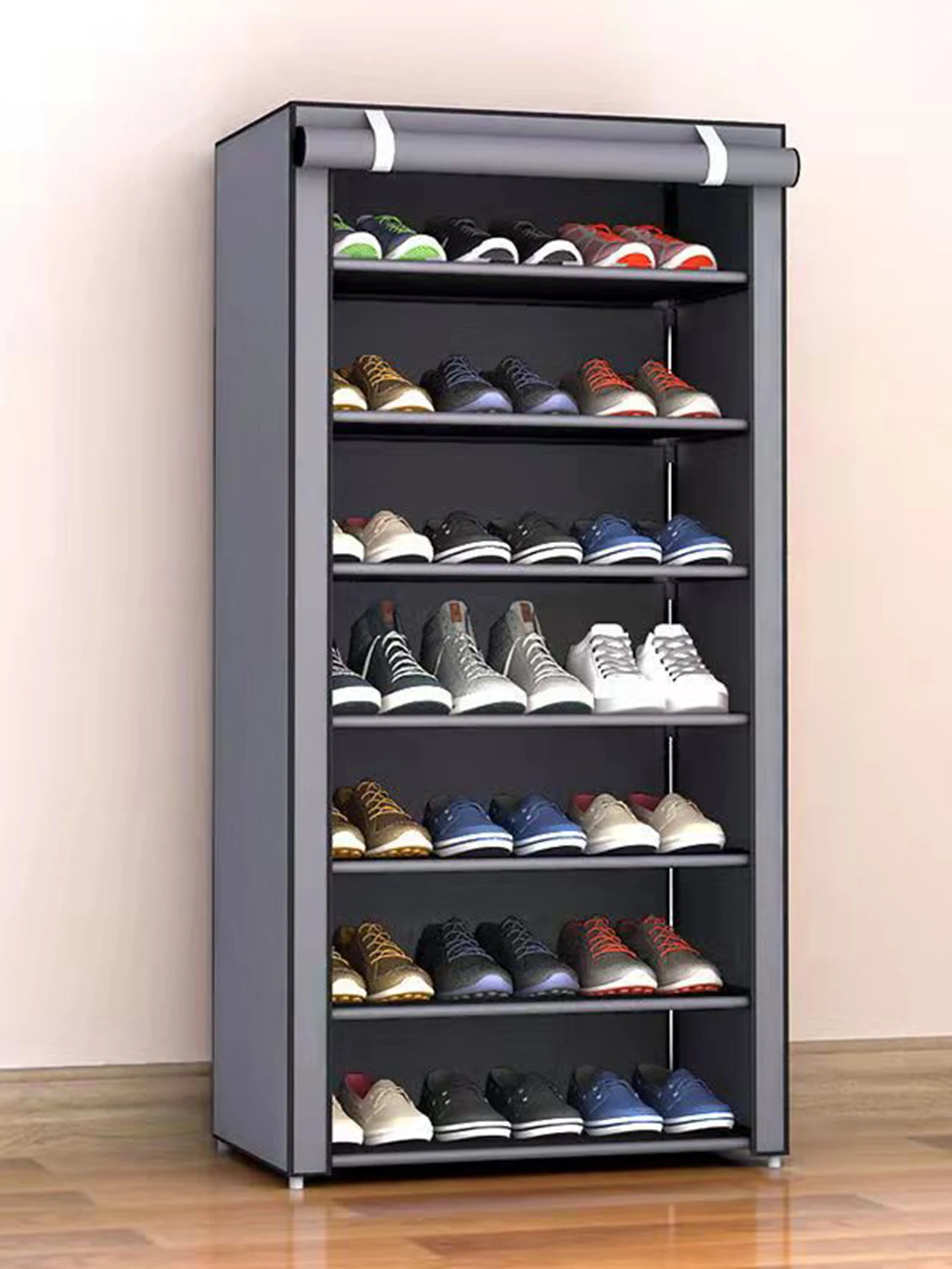 Shoe Cabinet 10/8/6Layers Dustproof Fabric Organizer Stand Holder Hallway Saving Space Shelf Home Furniture Storage Shoe Rack shoe rack,shoe organizer,shoe cabinet