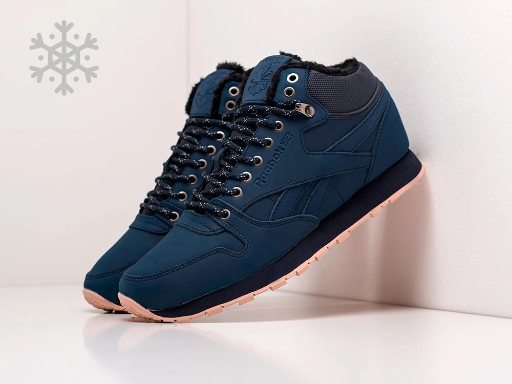 Sneakers Reebok Classic leather mid ripple blue winter men's| | - AliExpress