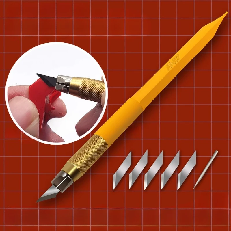 

Toy Model Water Mouth Eliminate Narrow Mouth Pen Knife Carving Knife DIY Handicrafts To Make Modeling Engraving and Marking Tool