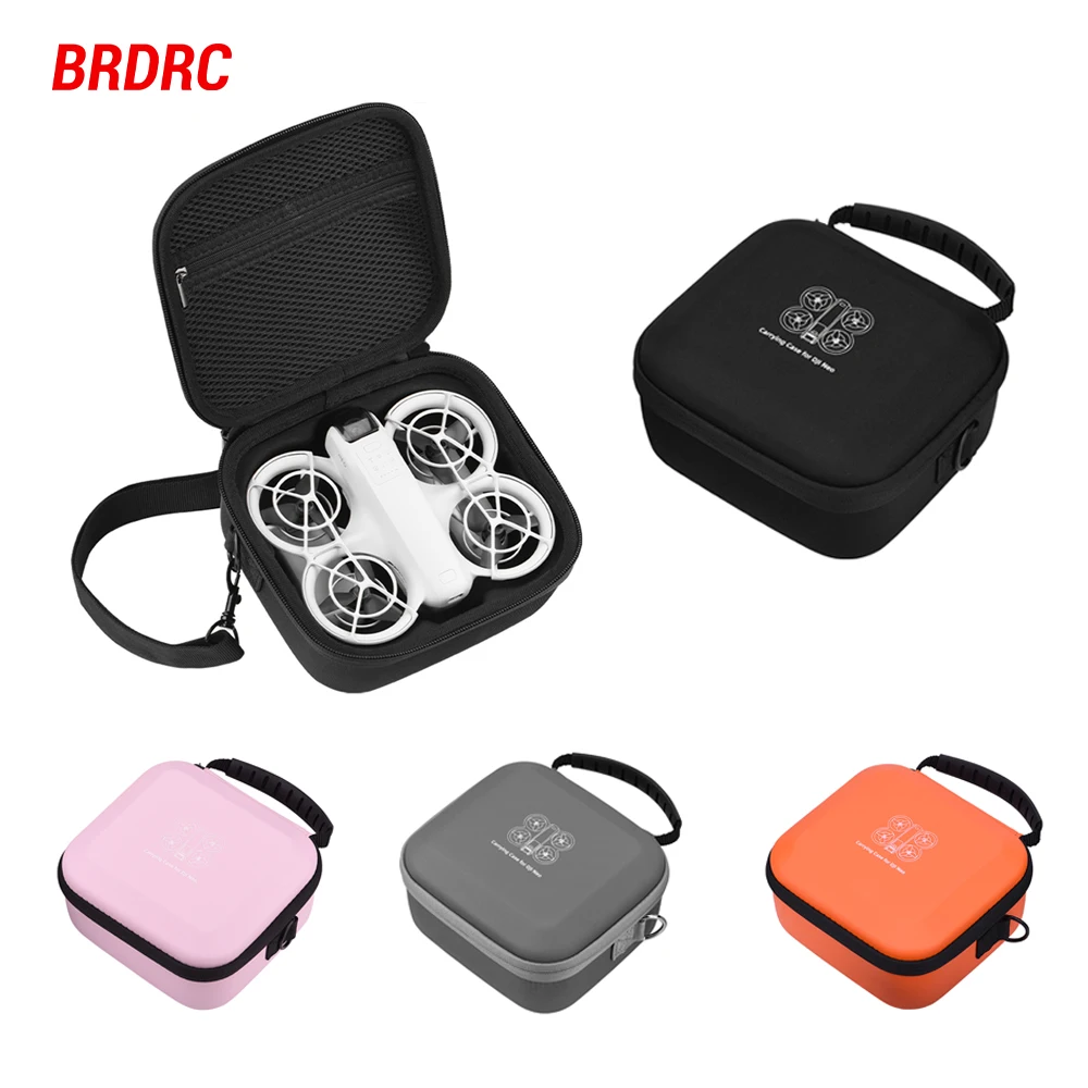 Drone Accessories Drone Storage Bag DJI Case Drone Case BRDRC Carrying Case for DJI NEO Drone Mini Portable Storage Bag Shockproof Case Handbag Travel Outdoors Bag for NEO Accessories