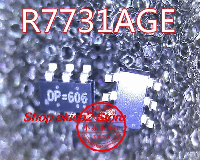 

Оригинальный запас R7731AGE DP = IDP = SOT23-6