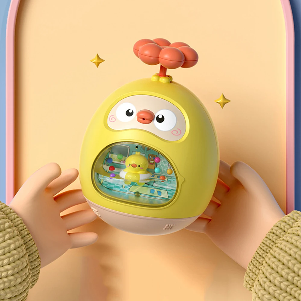 Baby Bath Toy Amphibious Cute Fun Spray Water Tumbler Toy Water Bathtub Pool Beach Kids Baby Toys 12 Months Bathing Bathroom 3