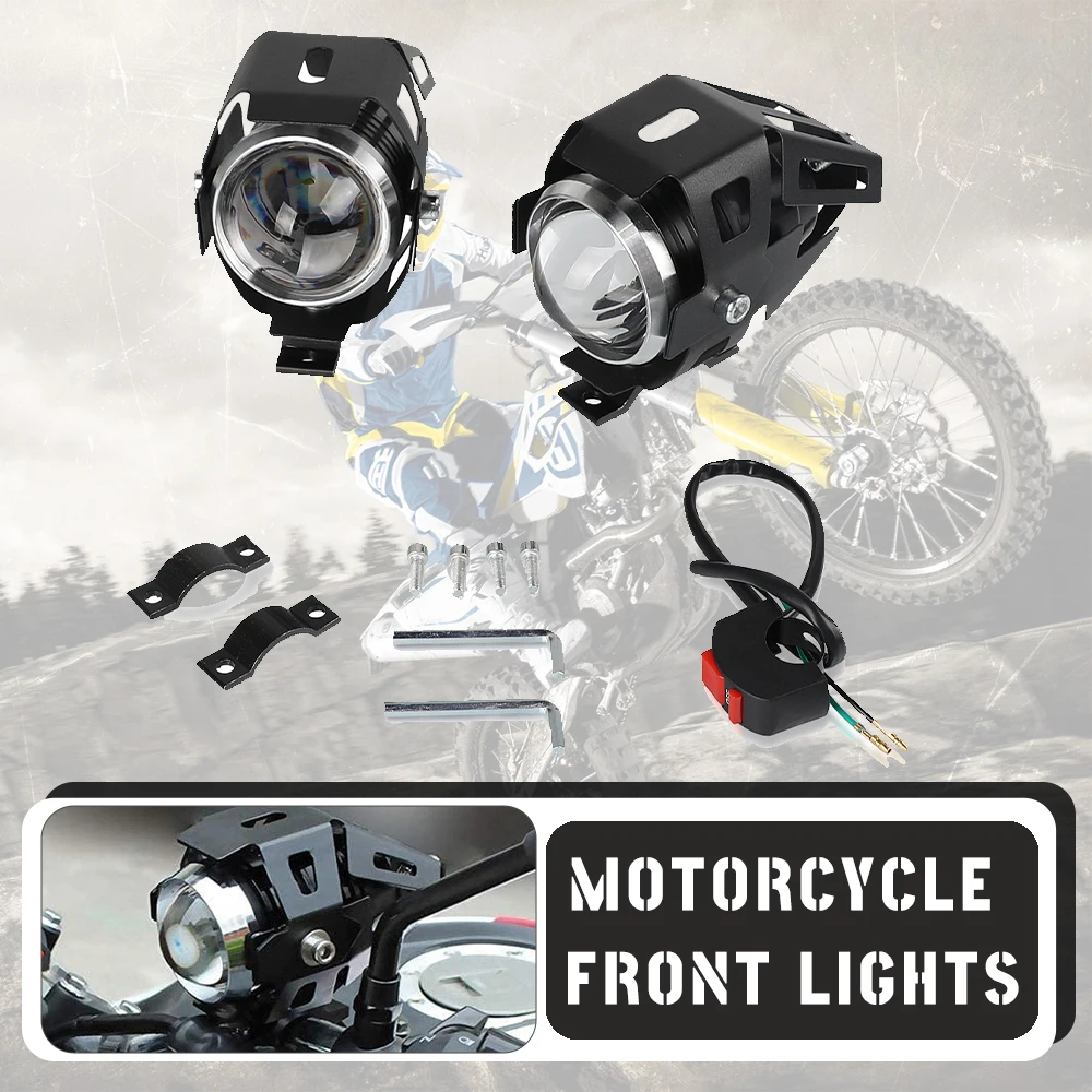 12V Motorcycle Headlight Driving Spot Head Lamp Fog For Honda CBF 500 12V Motorcycle Headlight Driving Spot Head Lamp Fog For Honda CBF 500