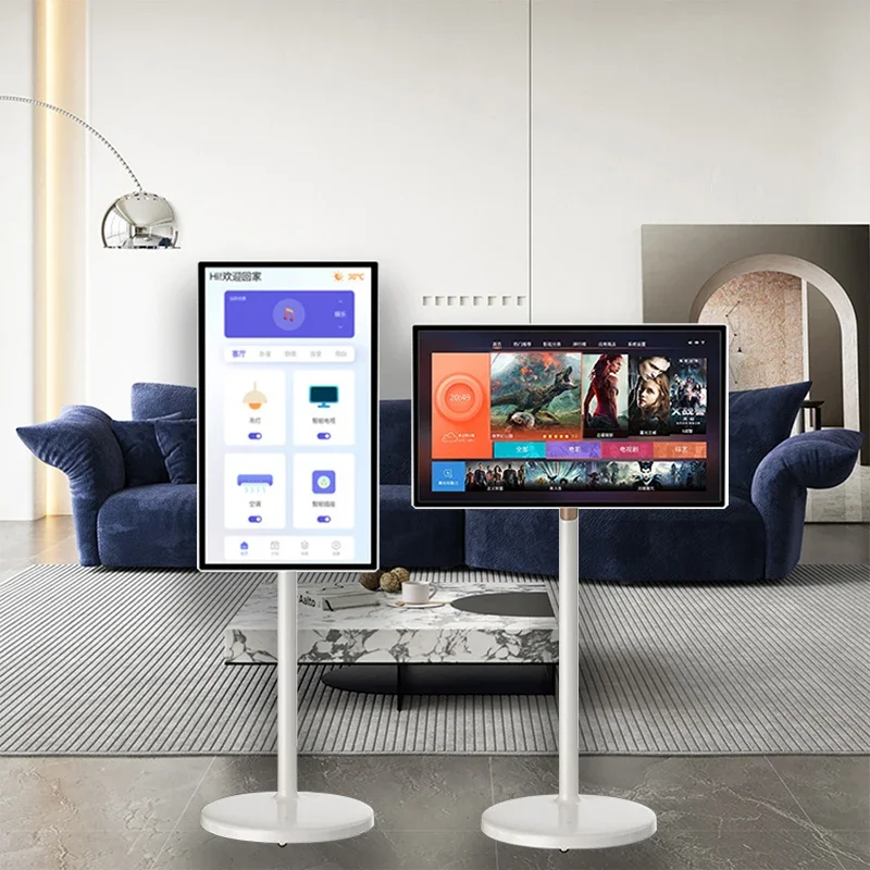 Factory Price 24 Inch Smart Touch Screen Portable Movable Lcd Smart TV Standby Me HD Touch Screen