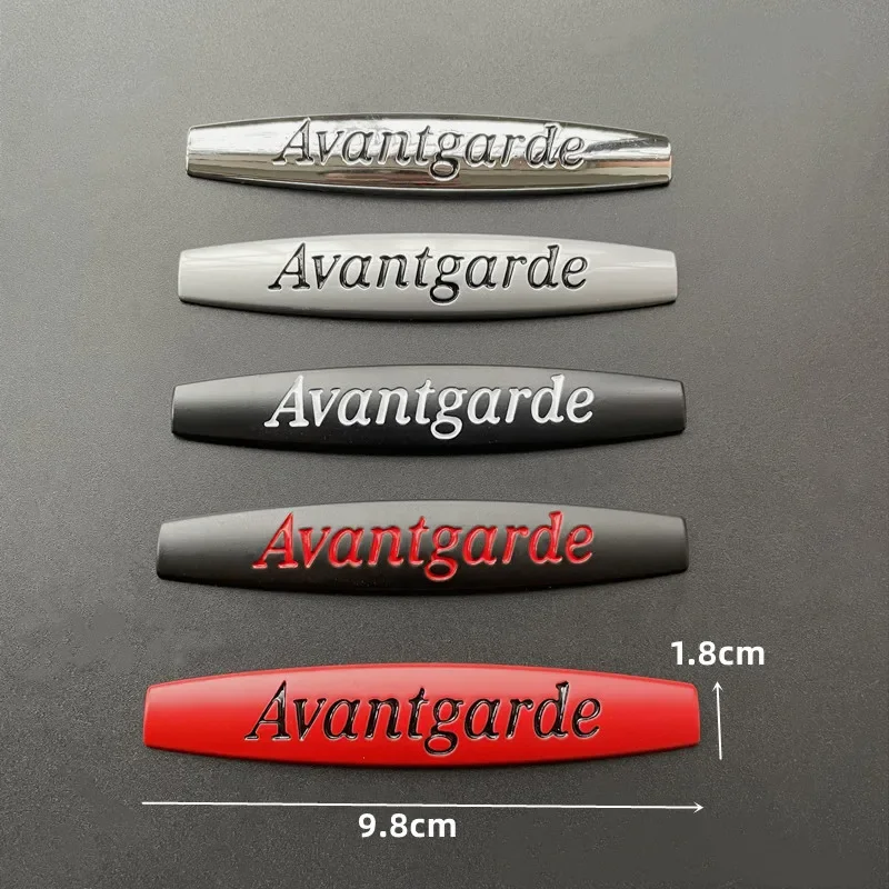 3D Metal Avantgarde Emblem Car Fender Badge Sticker Accessories