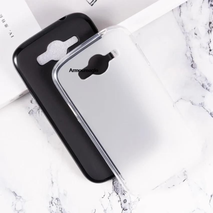 Guard On Grand Duos Case Cover Posteriore In Tpu In Silicone Morbido Opaco Per Samsung Galaxy Grand Duos I9082 Custodia Per Telefono Slim Antiurto Sav