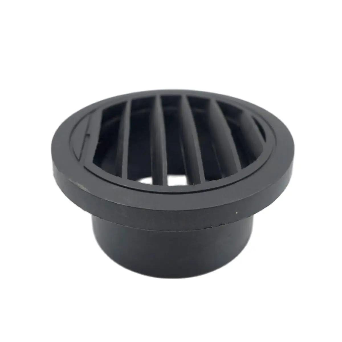 Air Heater Duct Pipe Air Heater Air Heater Duct Connector 60mm / 75mm Diesel Heater Duct Ducting Air Vent Outlet Flat Round Rotatable Connector Black For Car Truck VAN Camper