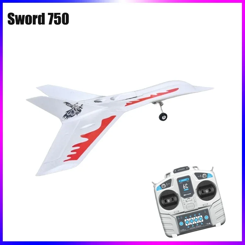 

Sword 750 Delta Wing Remote Control High-speed Aircraft Epo Fixed Wing Electric Fall And Crash Resistant Racing Aircraft Model
