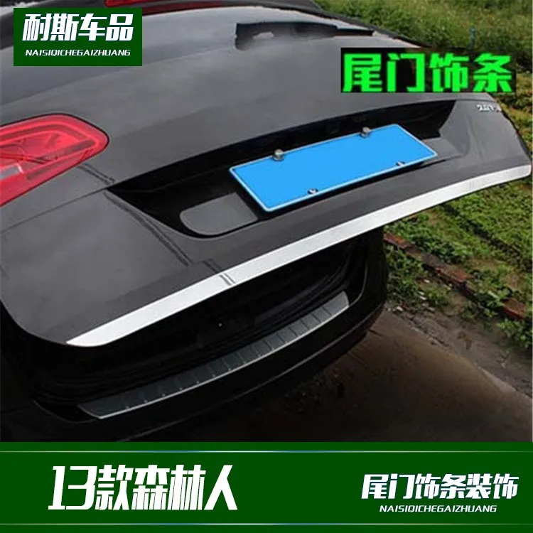 

Молдинговая лента для задней двери багажника, аксессуары для Subaru Forester 2013-2014 2015 2016 2017 2018