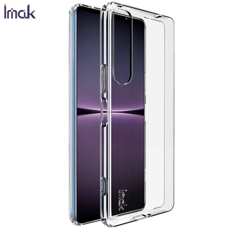 Capa Traseira Macia e Clara para Sony Xperia iv Ultra Fino Funda Protetor