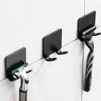 Hot! 2PCS Shaving Razor Holder Alumium Men Shaving Shaver Storage Hook Wall Shelf Razor Rack Bathroom Kitchen Accessories 1