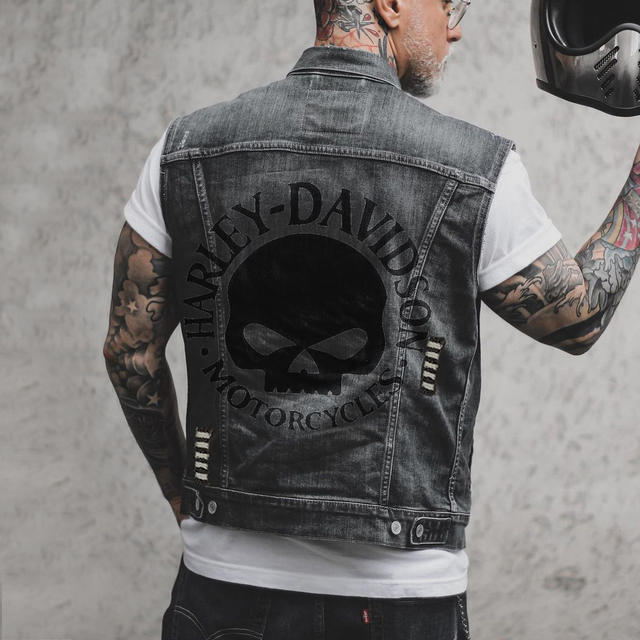 LIVE TO RIDE RIDE TO LIVE VEST JACKET (2 VARIAN)
