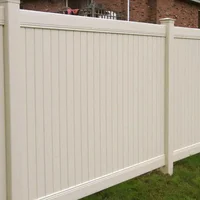 8x8 White Pvc Fence 1