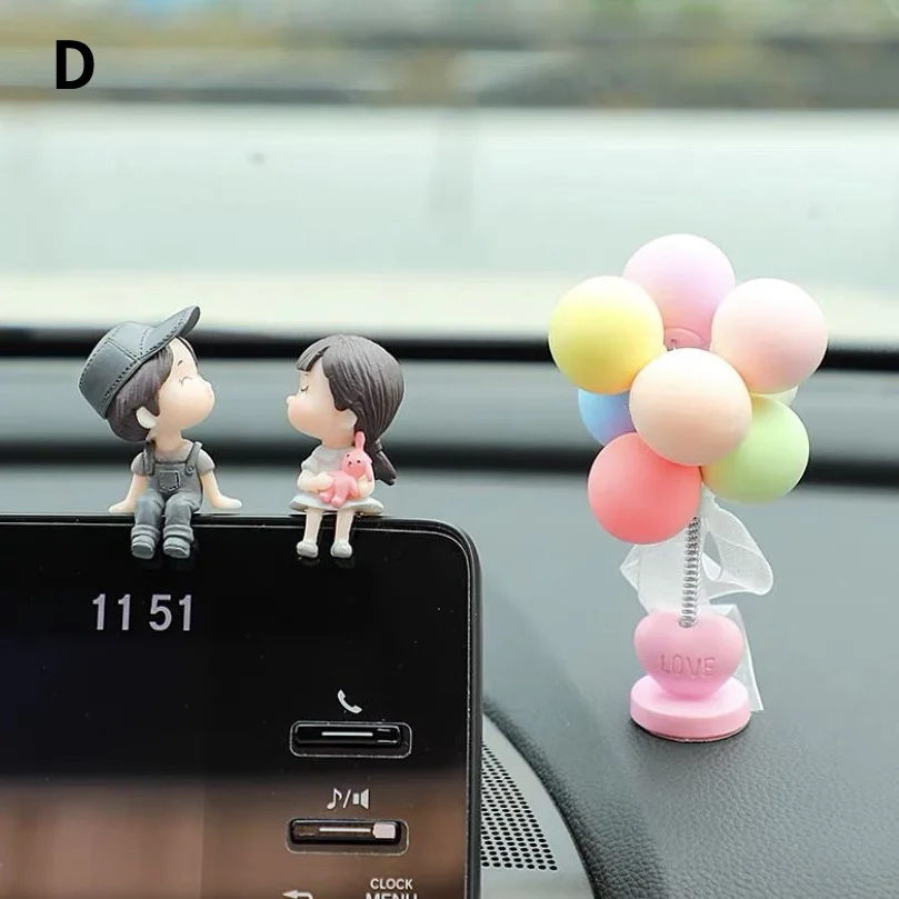 Creative Couple Decoration Car Air Outlet Perfume Clip Aromatherapy  Conditioning Accessories Cute Flavoring for