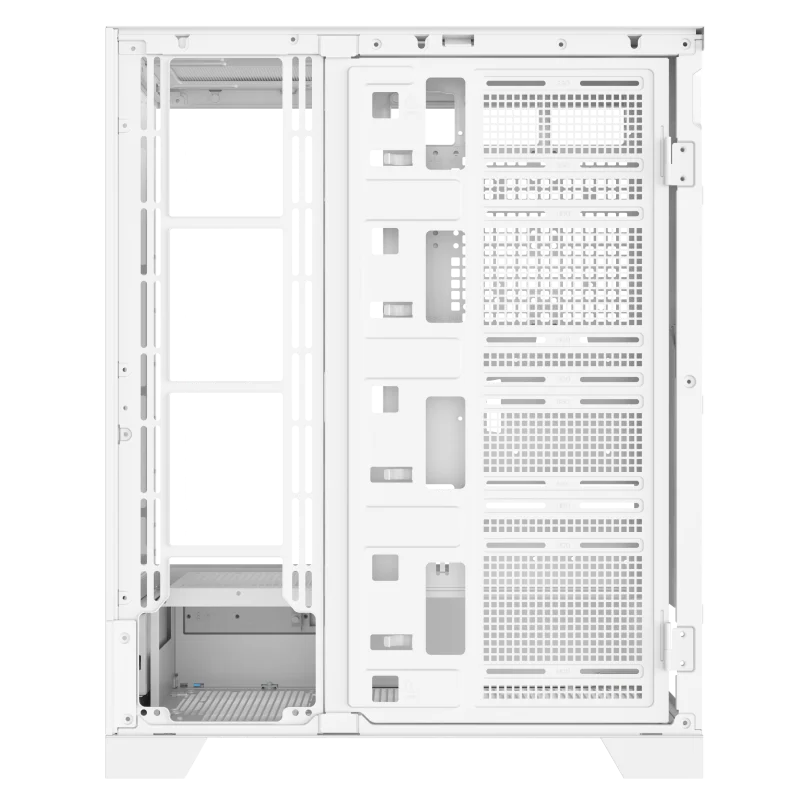 AOC ACG880W EATX Gaming PC Case Desktop 270 &deg; Digital Display Sea View Room Support Dual Graphics Card 480 Water Cooling