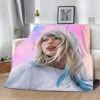 Cartoon Printed Blanket T-Taylors Picnic Blankets Warm Blanket Soft and Comfortable Blanket Home S-Swifts Travel Birthday Gift 2