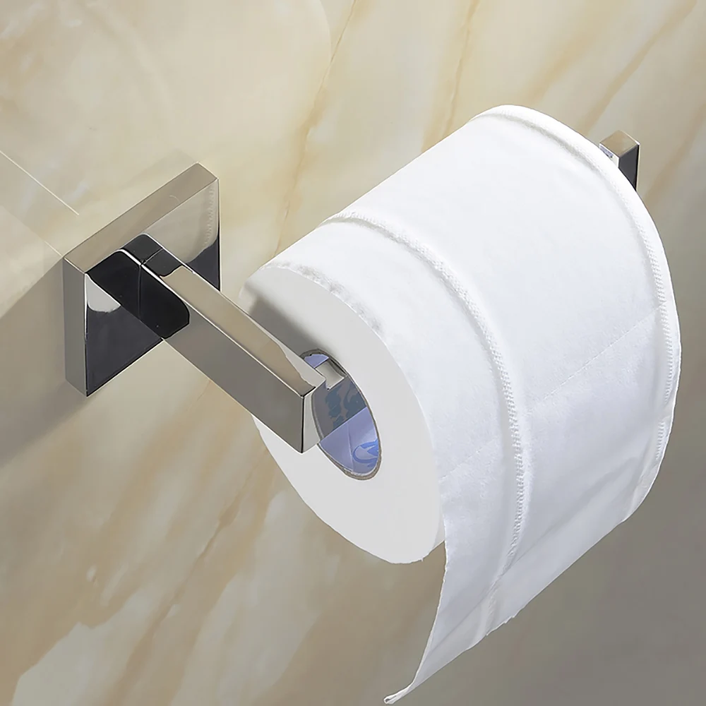 

1 шт. 304 нержавеющая сталь держатель для рулона туалетной бумаги без сверления самоклеящиеся аксессуары для ванной комнаты держатель для рулона туалетной бумаги