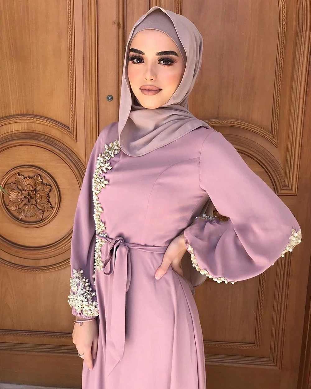 2023 Abaya Dubai  Muslim Fashion Hijab Dress Kaftan Islam Clothing African Maxi Dresses For Women Vestido Robe Musulman De Mode