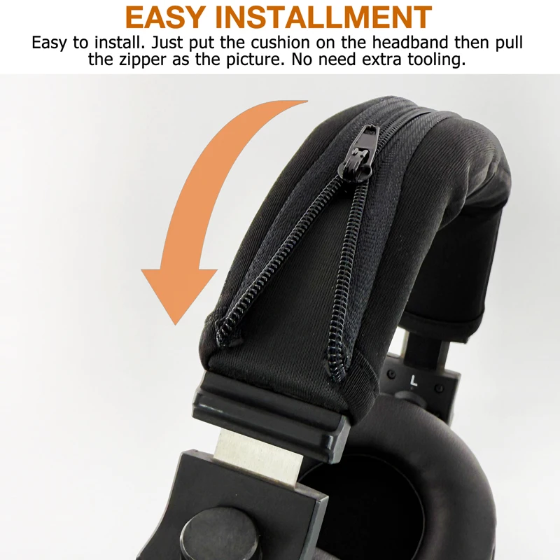 Headband Cushion Replacement for Pioneer DJ HDJ-X5 / X5BT / X7 / X7BT / X10/ HDJ1000 / HDJ1500 / HDJ2000 Headphone Cover