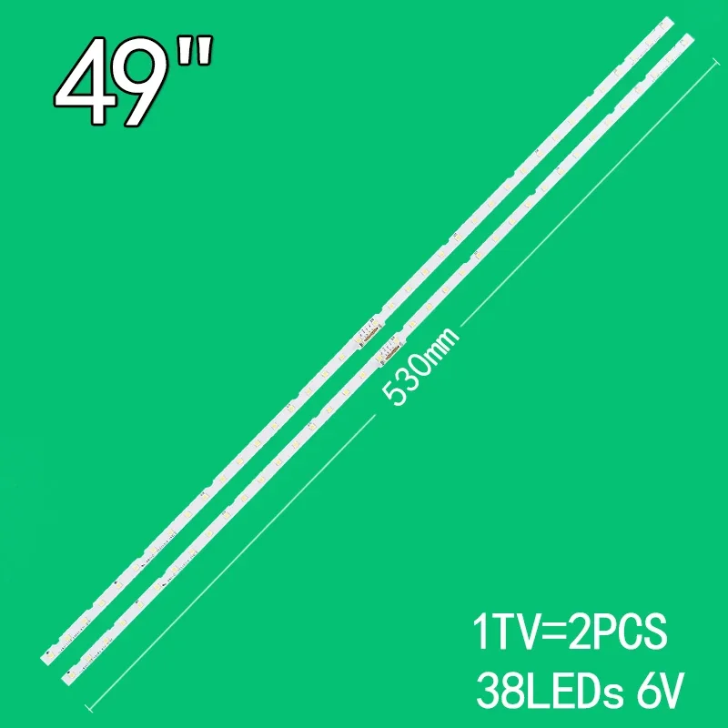 

Led Backlight Strip Voor For Samsung 49” 49NU7100 UN49NU7100 UE49NU7100 UN49NU7100AG UN49NU7100G UN49NU7300