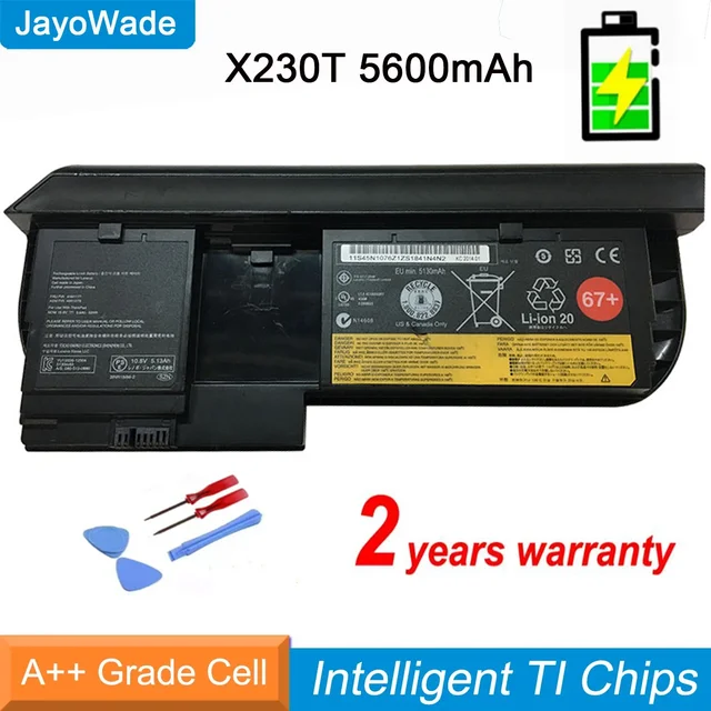 JayoWade X230T Tablet Battery for Lenovo Thinkpad X230T