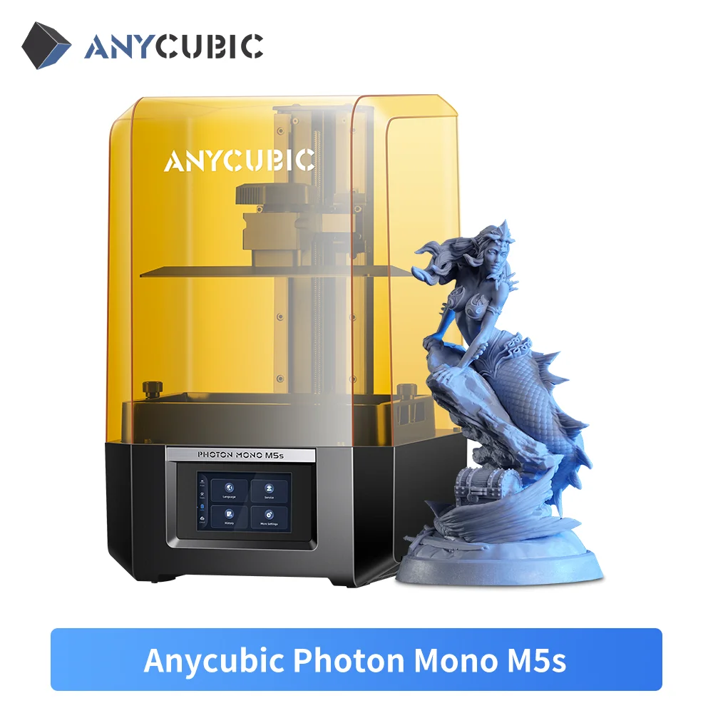 Anycubic M5S : l'imprimante 3D résine 12K taillée pour la vitesse ??? 