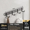 Grey 4 hooks