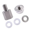 Bicycle Axle Adapter Stainless Steel Bicycle Traction Head Extension Screw Easy Installation Baby Pet Bike Trailer Accessory 1